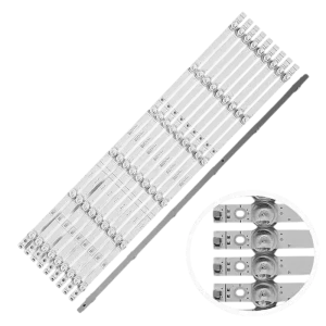 Kit de barras LED para TV Hisense 65H6000FY, diseñado para retroiluminación uniforme.