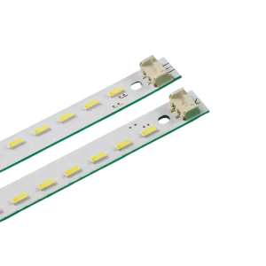 Kit de barras LED TC-L42D30X con diodos de iluminación eficiente para retroiluminación de televisores.