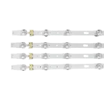 kit de barras LED UN43MU6100KXZL con lentes ópticas de precisión.