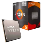 Procesador AMD Ryzen 5 5600X con su caja original.