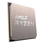 Primer plano del procesador AMD Ryzen 5 5600X.