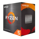 Caja del procesador AMD Ryzen 5 5600X con diseño moderno