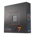 Procesador AMD Ryzen 7 7700X junto a su caja original.