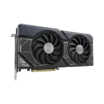 arjeta gráfica ASUS RTX 4070 Super vista desde otra perspectiva