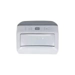 Aire acondicionado portátil Hisense AP-12CW1RNPS20 con estructura ergonómica y sistema de ventilación optimizado.