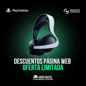 Auriculares Inalámbricos PULSE 3D Elite PS5 PRO - Diseño plegable con estructura moderna