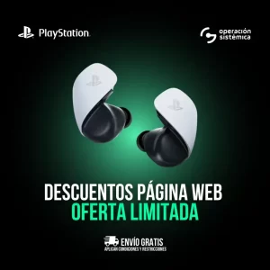 Auriculares PULSE Explore - Diseño elegante con logotipo de PlayStation