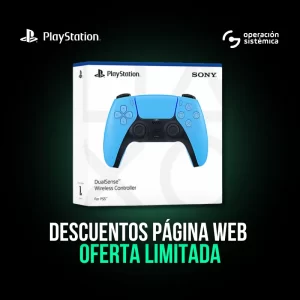 Control para PS5 DualSense Azul Claro - Empaque oficial con diseño moderno