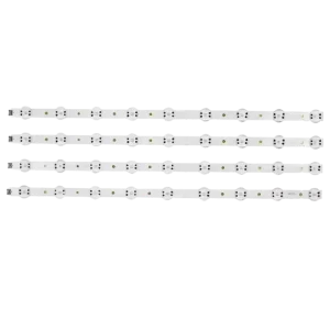 Kit de barras LED modelo 65UN7100PDA con diseño de múltiples LEDs para retroiluminación uniforme en televisores.