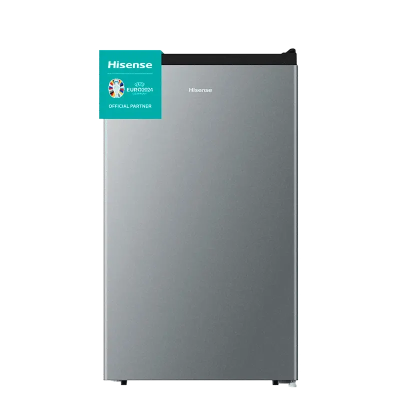 Nevera Hisense Minibar BC-93A en color plateado