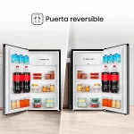 Nevera Hisense Minibar BC-93A con puerta reversible ajustabl