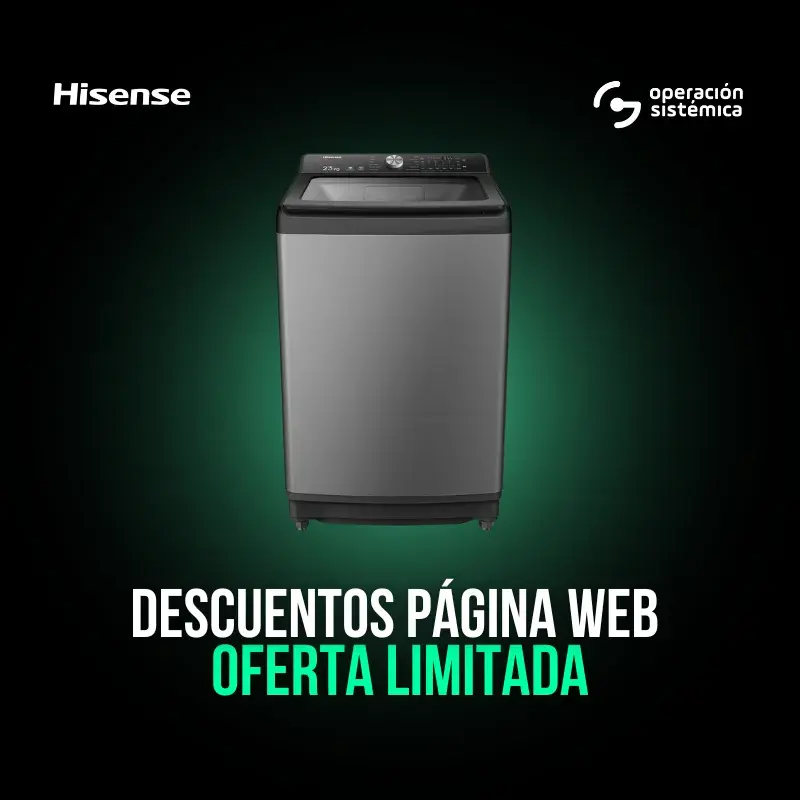 Lavadora Hisense WT5T2325DT en oferta