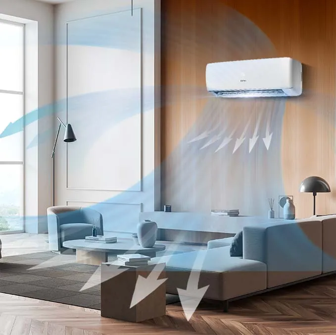 aire acondicionado hisense 18000btu brissa flujo amplio compresor inverter