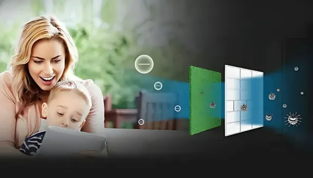 aire acondicionado midea 12000btu filtro purificador Sistema Filtro